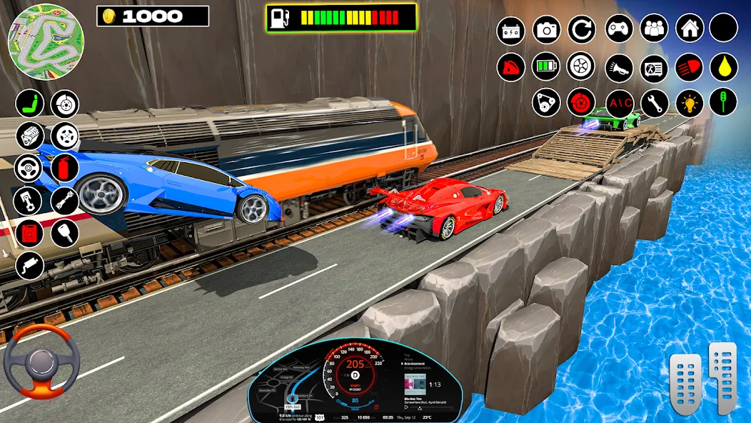 Взлом Rampa Car Game: GT Car stunts (Мега Рэмпс)  [МОД Много денег] — стабильная версия apk на Андроид screen 2