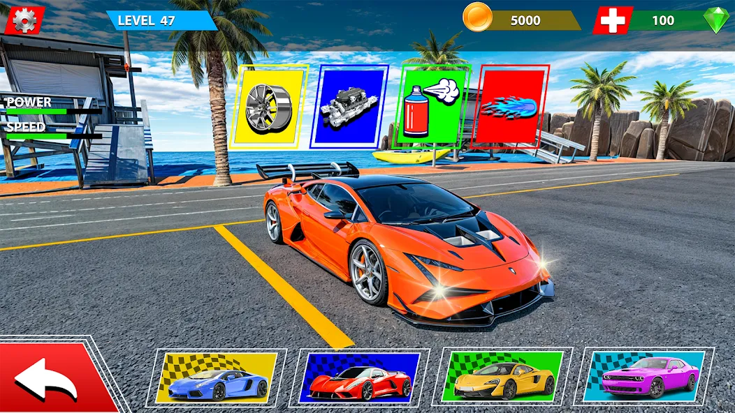 Взлом Rampa Car Game: GT Car stunts (Мега Рэмпс)  [МОД Много денег] — стабильная версия apk на Андроид screen 3