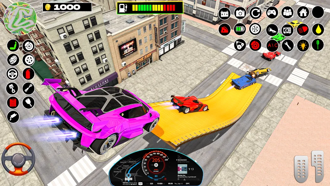 Взлом Rampa Car Game: GT Car stunts (Мега Рэмпс)  [МОД Много денег] — стабильная версия apk на Андроид screen 5