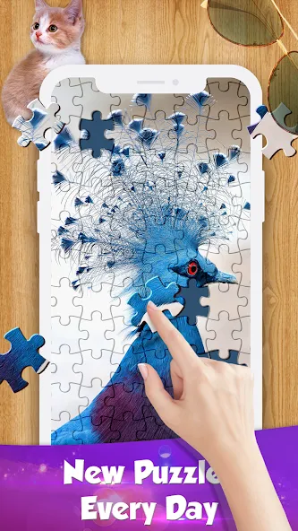 Взлом Jigsaw Go — Classic Jigsaw Puz (Джигсоу Го)  [МОД Много монет] — стабильная версия apk на Андроид screen 4