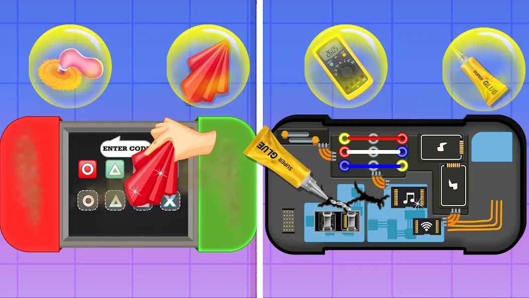 Взломанная Electronics Repair Master  [МОД Все открыто] — последняя версия apk на Андроид screen 3