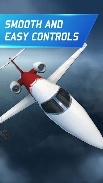 Взломанная Flight Pilot: 3D Simulator  [МОД Много денег] — последняя версия apk на Андроид screen 3