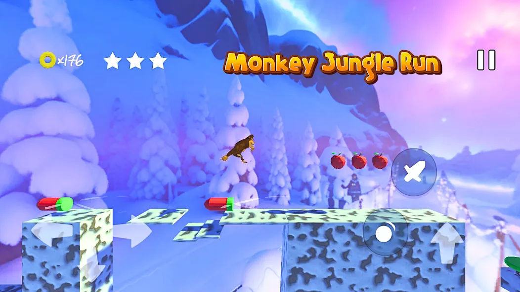 Взломанная Monkey jungle run kong gorilla  [МОД Unlocked] — последняя версия apk на Андроид screen 4