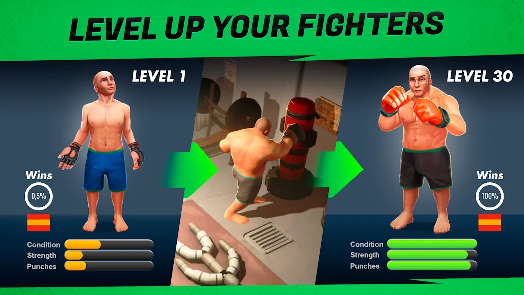 Взлом MMA Manager 2: Ultimate Fight (ММА Менеджер 2)  [МОД Бесконечные деньги] — полная версия apk на Андроид screen 2