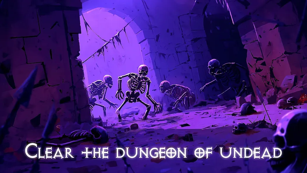 Взлом Dungeon: Age of Heroes (Данжен)  [МОД Бесконечные деньги] — последняя версия apk на Андроид screen 2