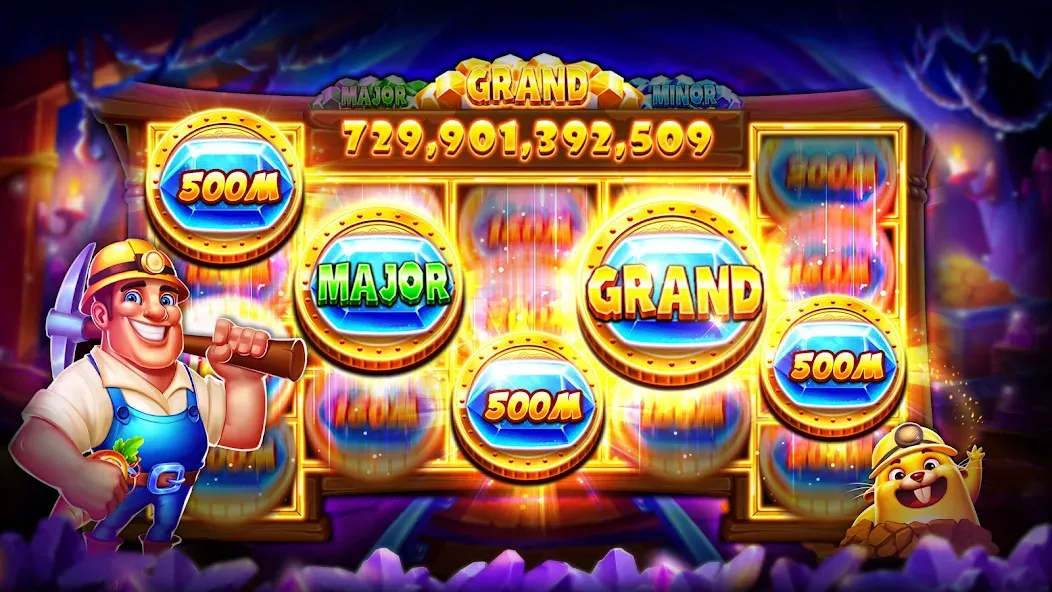 Взлом Jackpot Wins — Slots Casino (Джекпот Винс)  [МОД Menu] — полная версия apk на Андроид screen 2