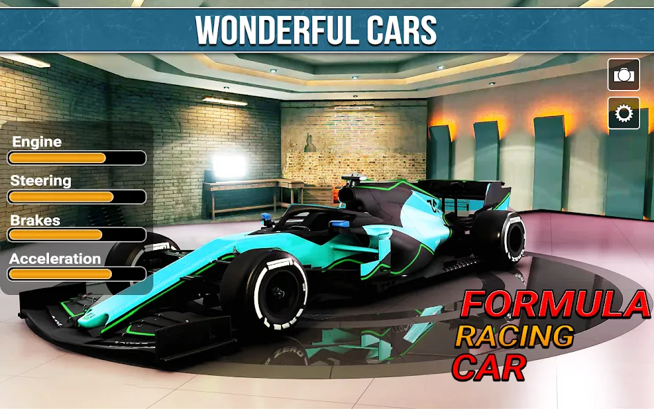 Скачать взлом Formula Game: Car Racing Game  [МОД Меню] — полная версия apk на Андроид screen 4