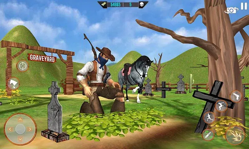 Взлом West Cowboy Shooting Games 3D  [МОД Много денег] — стабильная версия apk на Андроид screen 4