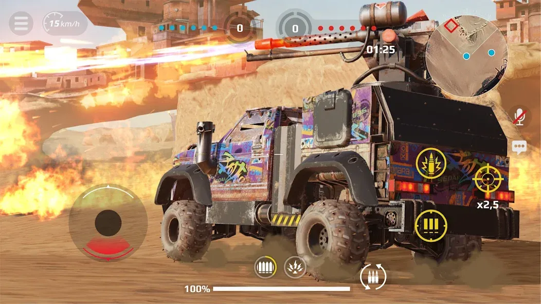 Взломанная Crossout Mobile — PvP Action (Кроссаут Мобайл)  [МОД Menu] — стабильная версия apk на Андроид screen 2