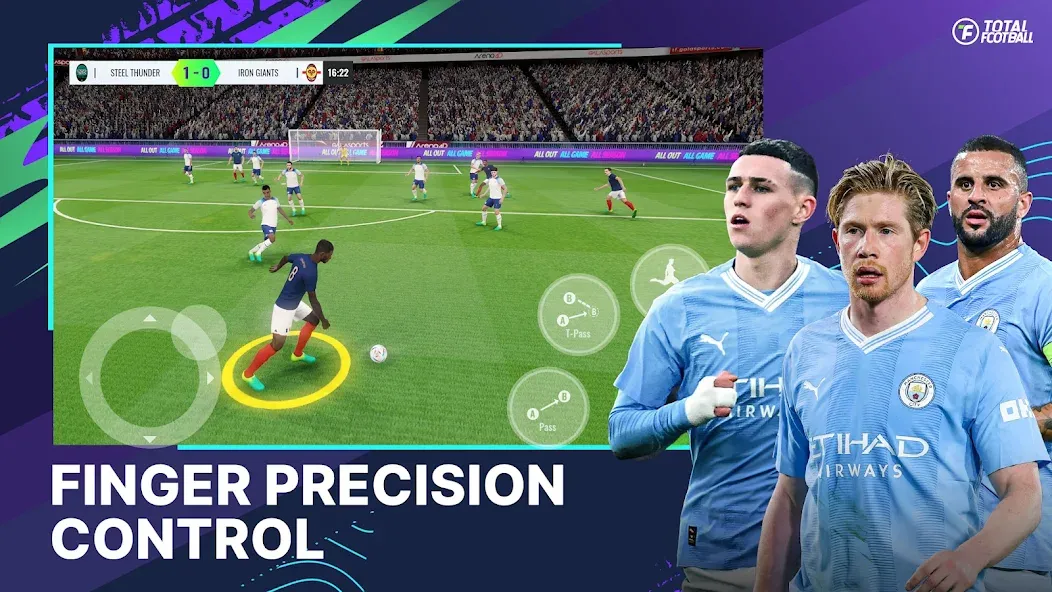 Взлом Total Football (Тотал Футбол)  [МОД Unlimited Money] — полная версия apk на Андроид screen 2