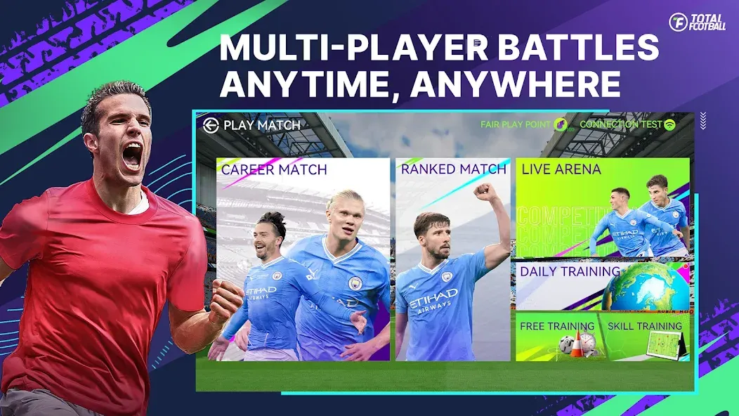 Взлом Total Football (Тотал Футбол)  [МОД Unlimited Money] — полная версия apk на Андроид screen 5