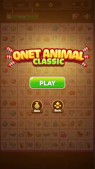 Скачать взломанную Onet Connect Animal Game (Онет Соединить Животные игра)  [МОД Меню] — стабильная версия apk на Андроид screen 1