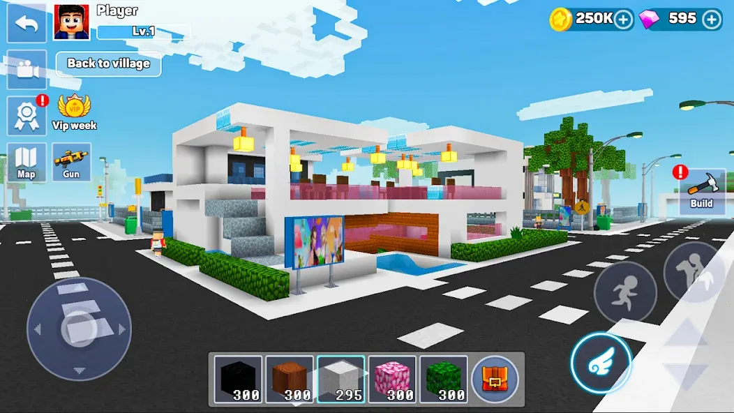 Взлом MiniCraft Village (МиниКрафт Деревня)  [МОД Mega Pack] — полная версия apk на Андроид screen 3