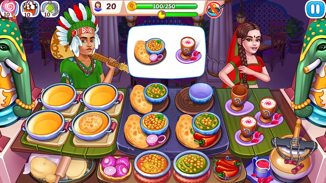 Взломанная Cooking Event : Cooking Games (Кукинг Ивент)  [МОД Бесконечные деньги] — стабильная версия apk на Андроид screen 1