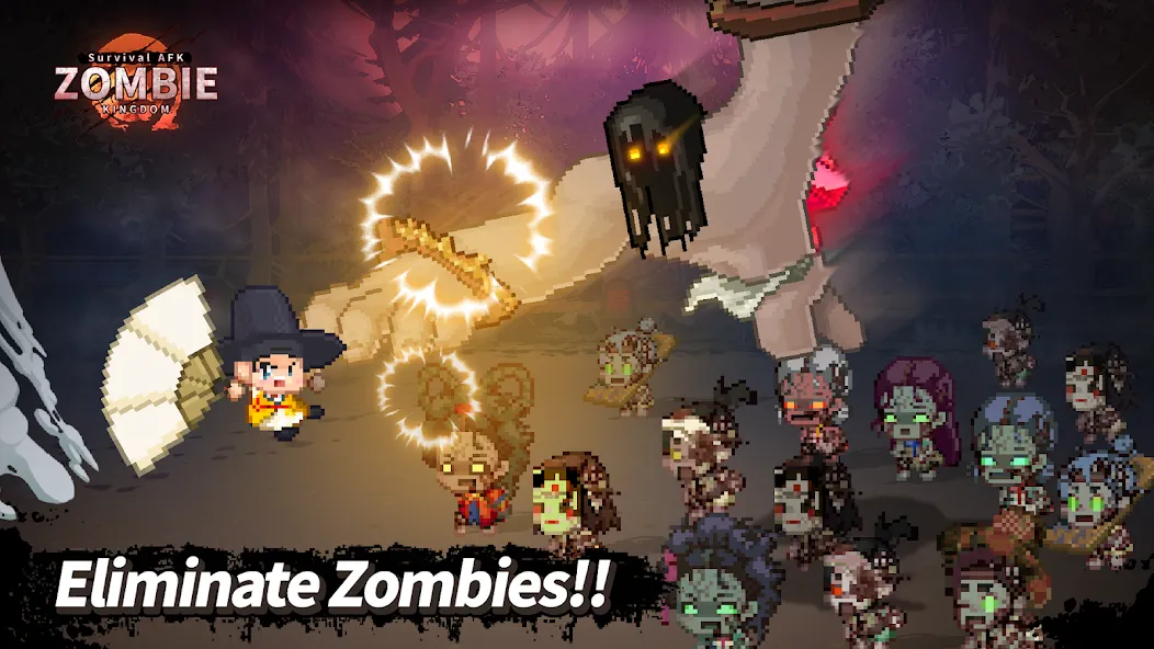 Скачать взлом ZOMBIE Kingdom : Idle RPG (ЗОМБИ Кингдом)  [МОД Unlimited Money] — стабильная версия apk на Андроид screen 5