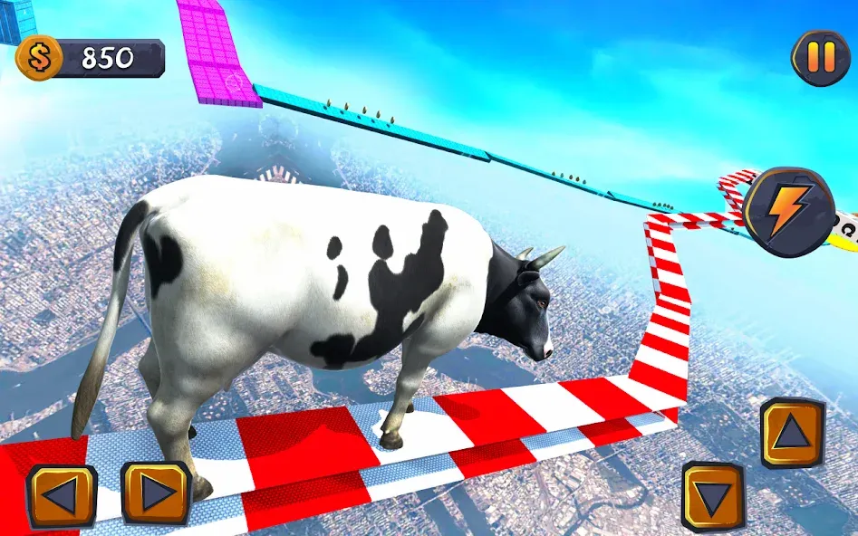 Взлом Epic Cow Ramp Rush Run Game  [МОД Много денег] — стабильная версия apk на Андроид screen 3