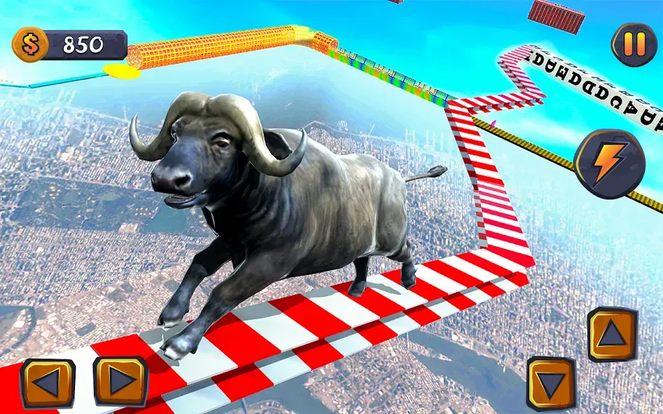 Взлом Epic Cow Ramp Rush Run Game  [МОД Много денег] — стабильная версия apk на Андроид screen 4