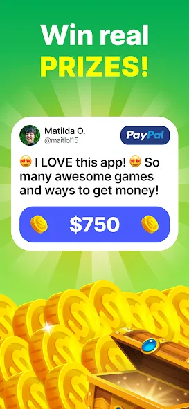 Скачать взлом GAMEE Prizes: Win real money (ГЕЙМИ Призы)  [МОД Много денег] — полная версия apk на Андроид screen 2