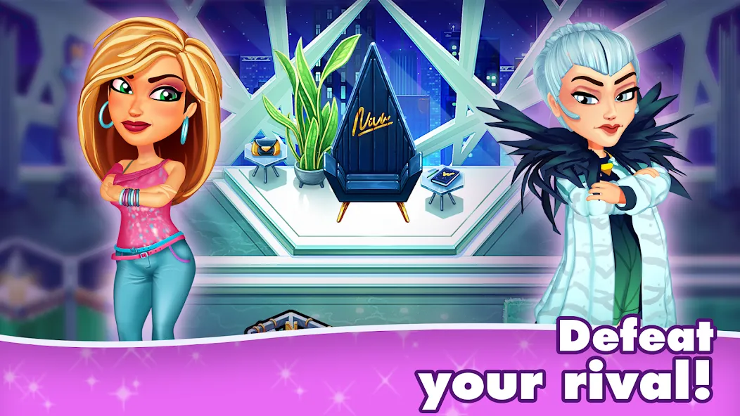 Скачать взломанную Fabulous 5: Fashion & Dress-up (Фэбюлс)  [МОД Много денег] — полная версия apk на Андроид screen 2