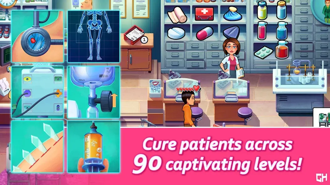 Взломанная Heart's Medicine: Time to Heal  [МОД Unlimited Money] — стабильная версия apk на Андроид screen 2