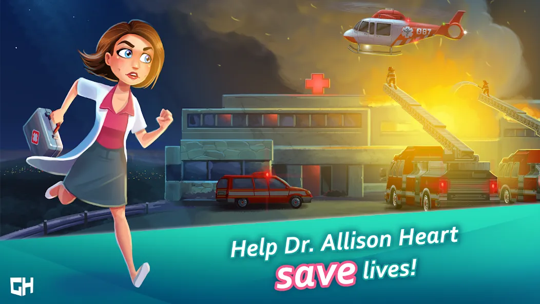 Скачать взлом Heart's Medicine Hospital Heat  [МОД Menu] — полная версия apk на Андроид screen 1