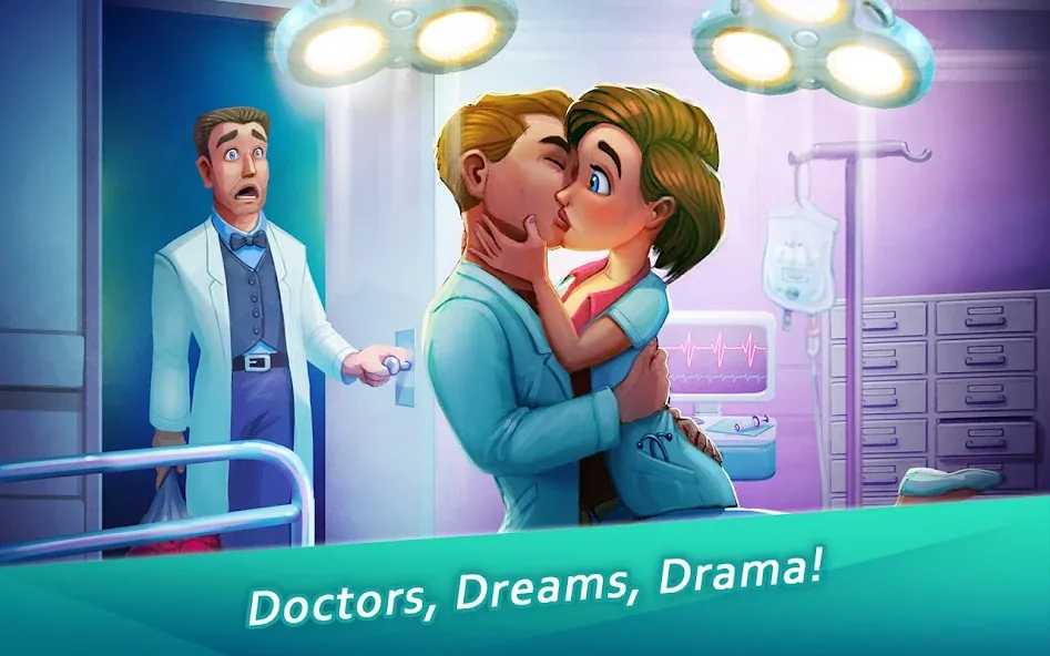 Взломанная Heart's Medicine — Doctor Game  [МОД Unlimited Money] — последняя версия apk на Андроид screen 2