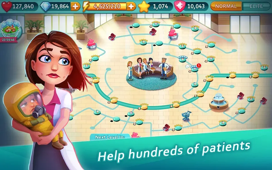 Взломанная Heart's Medicine — Doctor Game  [МОД Unlimited Money] — последняя версия apk на Андроид screen 4