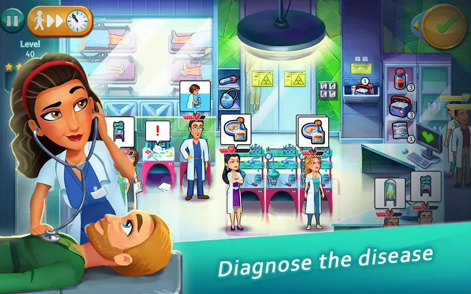 Взломанная Heart's Medicine — Doctor Game  [МОД Unlimited Money] — последняя версия apk на Андроид screen 5