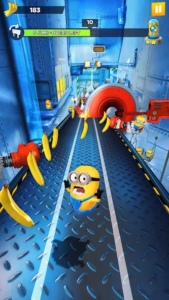 Скачать взломанную Minion Rush: Running Game (Миньон Раш)  [МОД Mega Pack] — последняя версия apk на Андроид screen 1