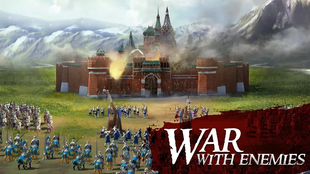 Скачать взлом March of Empires: War Games (Марч оф Эмпайрс)  [МОД Много денег] — последняя версия apk на Андроид screen 2