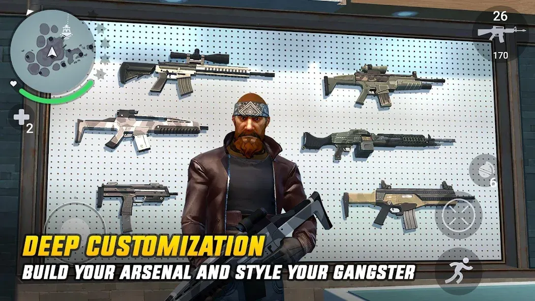 Скачать взломанную Gangstar New Orleans (Гангстар)  [МОД Все открыто] — стабильная версия apk на Андроид screen 1