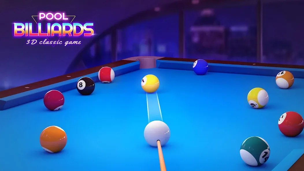 Взлом Pool Billiards 3D:Bida بیلیارد (Пул бильярд 3D)  [МОД Бесконечные монеты] — стабильная версия apk на Андроид screen 1