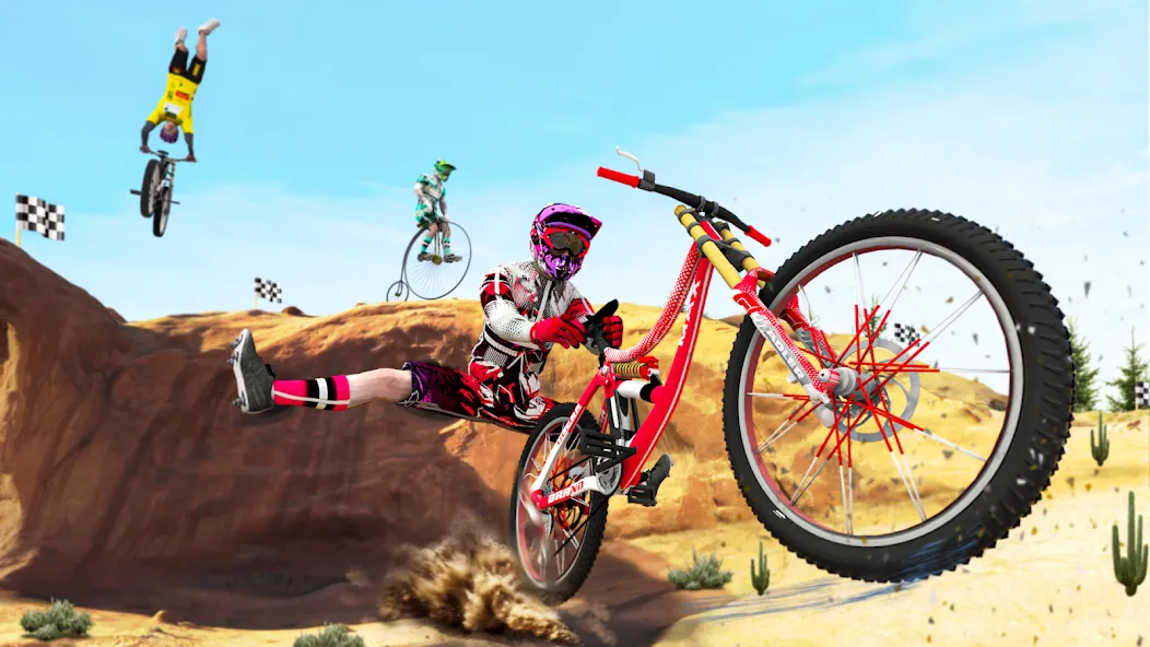 Взлом BMX Rider: Cycle Race Game  [МОД Много денег] — последняя версия apk на Андроид screen 2