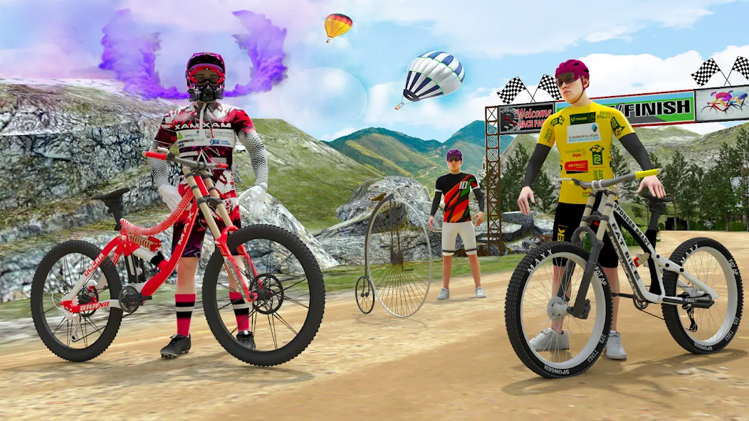 Взлом BMX Rider: Cycle Race Game  [МОД Много денег] — последняя версия apk на Андроид screen 4