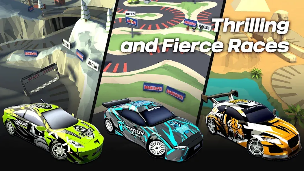 Взломанная Drift Rally Boost ON (Дрифт Ралли Ускорение ВКЛ)  [МОД Unlocked] — полная версия apk на Андроид screen 4