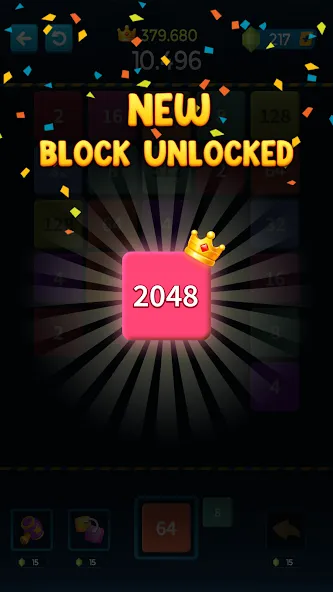 Скачать взлом 1M — Merge Number Block Puzzle  [МОД Menu] — полная версия apk на Андроид screen 5