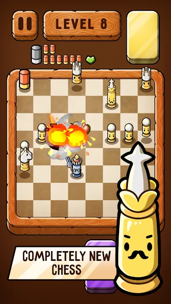 Скачать взломанную Bullet Chess: Board Shootout (Бюллет чесс)  [МОД Все открыто] — стабильная версия apk на Андроид screen 3