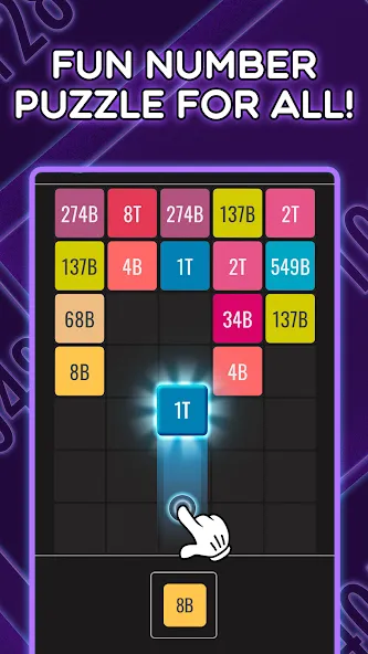 Взлом Join Blocks 2048 Number Puzzle (Джоин Блокс)  [МОД Unlocked] — полная версия apk на Андроид screen 1