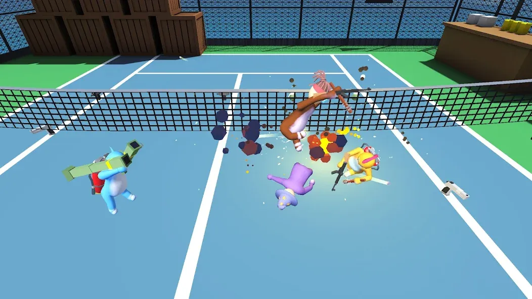 Скачать взломанную Noodleman Party: Fight Games (Нудлман Пати)  [МОД Много монет] — последняя версия apk на Андроид screen 5