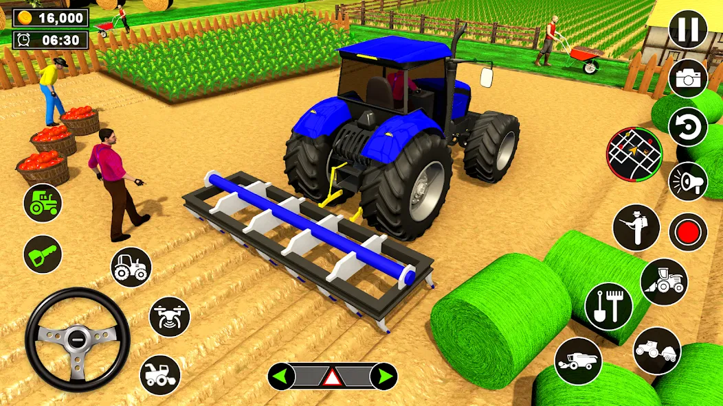 Скачать взломанную Real Tractor Driving Simulator (Реальный симулятор вождения трактора)  [МОД Unlimited Money] — стабильная версия apk на Андроид screen 2