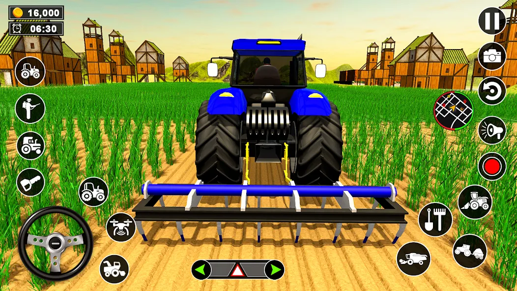 Скачать взломанную Real Tractor Driving Simulator (Реальный симулятор вождения трактора)  [МОД Unlimited Money] — стабильная версия apk на Андроид screen 3