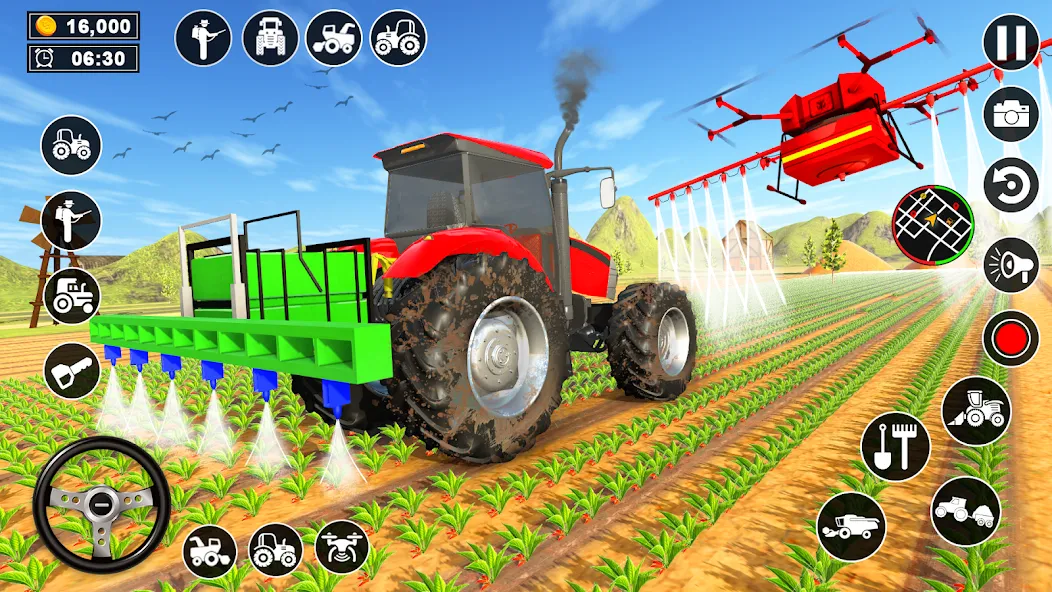 Скачать взломанную Real Tractor Driving Simulator (Реальный симулятор вождения трактора)  [МОД Unlimited Money] — стабильная версия apk на Андроид screen 4