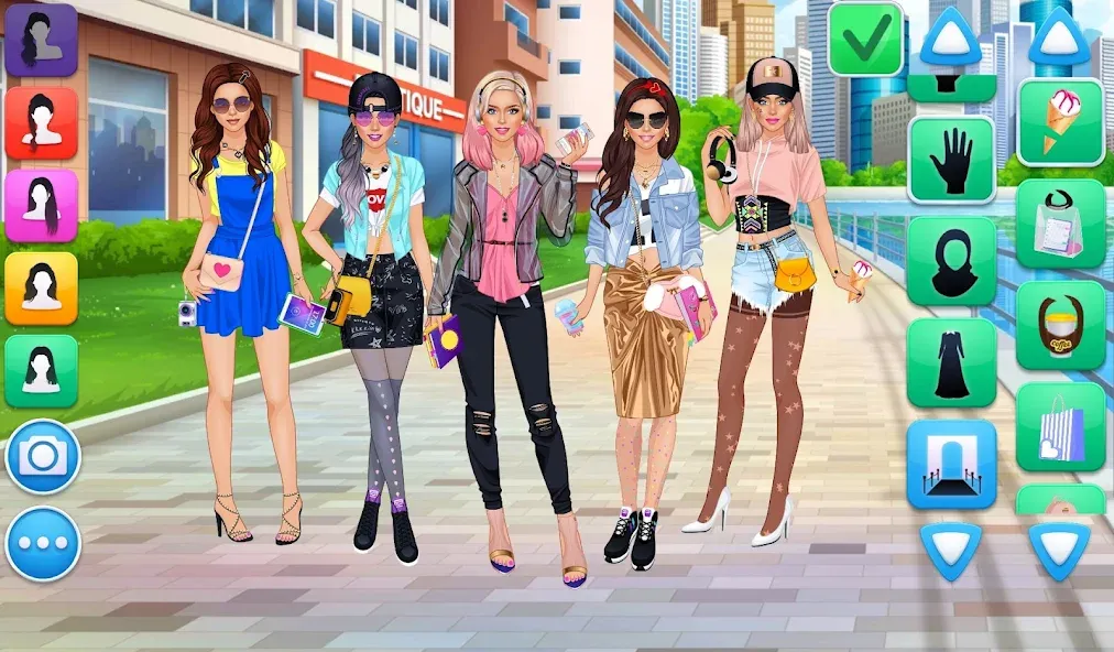 Скачать взломанную College Girls Team Makeover  [МОД Бесконечные деньги] — стабильная версия apk на Андроид screen 5