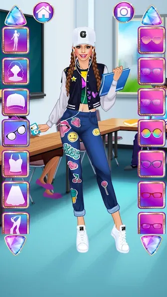 Скачать взлом Superstar Career: Dress Up  [МОД Unlocked] — полная версия apk на Андроид screen 1