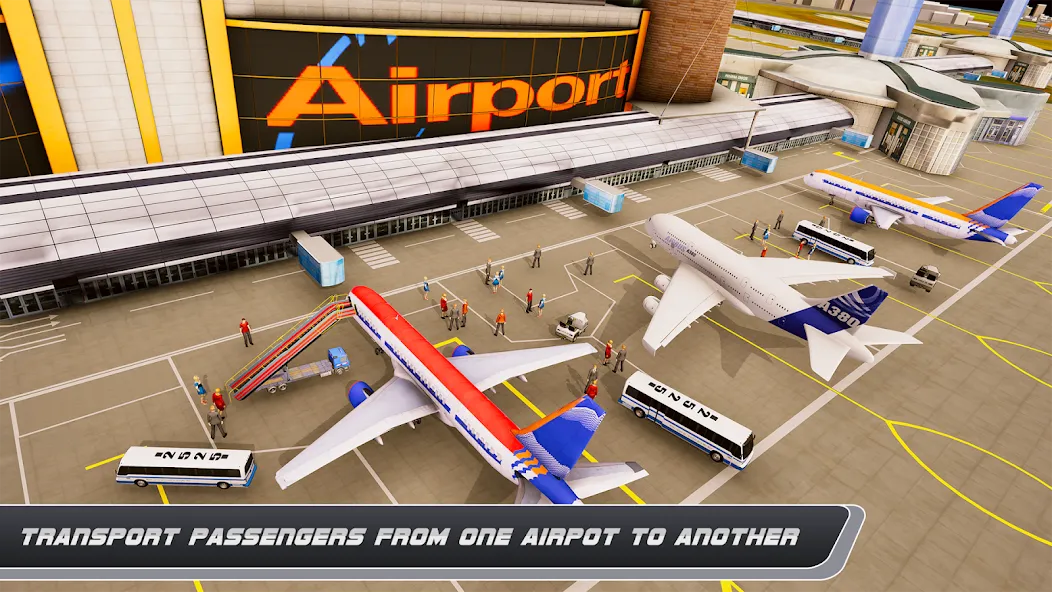 Скачать взлом Airplane Simulator Plane Games  [МОД Unlocked] — последняя версия apk на Андроид screen 5