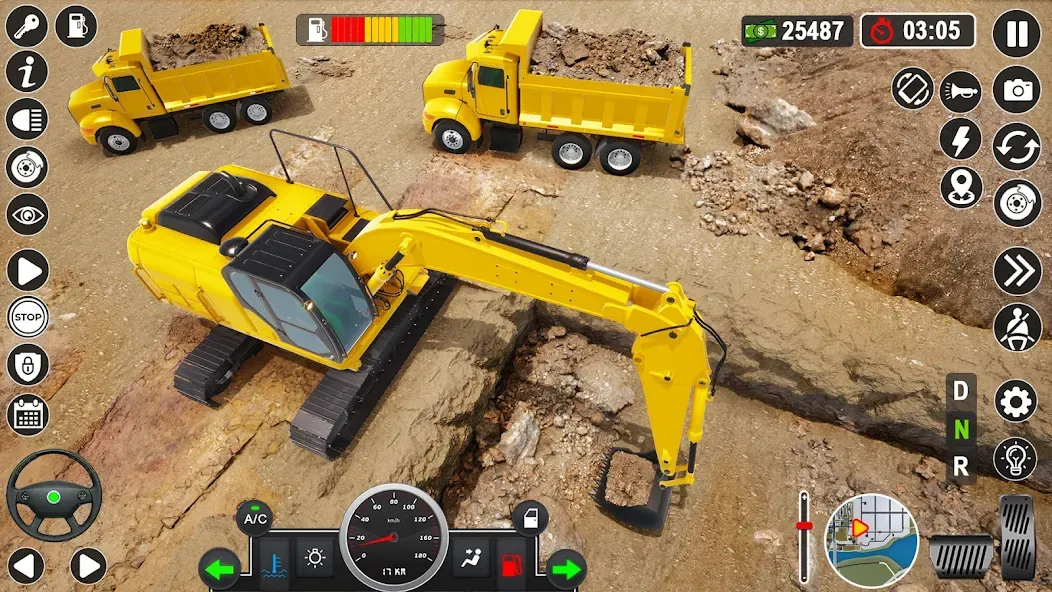 Скачать взлом Construction Games Simulator  [МОД Mega Pack] — последняя версия apk на Андроид screen 1