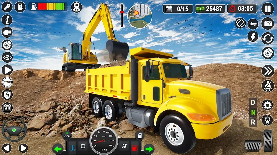 Скачать взлом Construction Games Simulator  [МОД Mega Pack] — последняя версия apk на Андроид screen 2