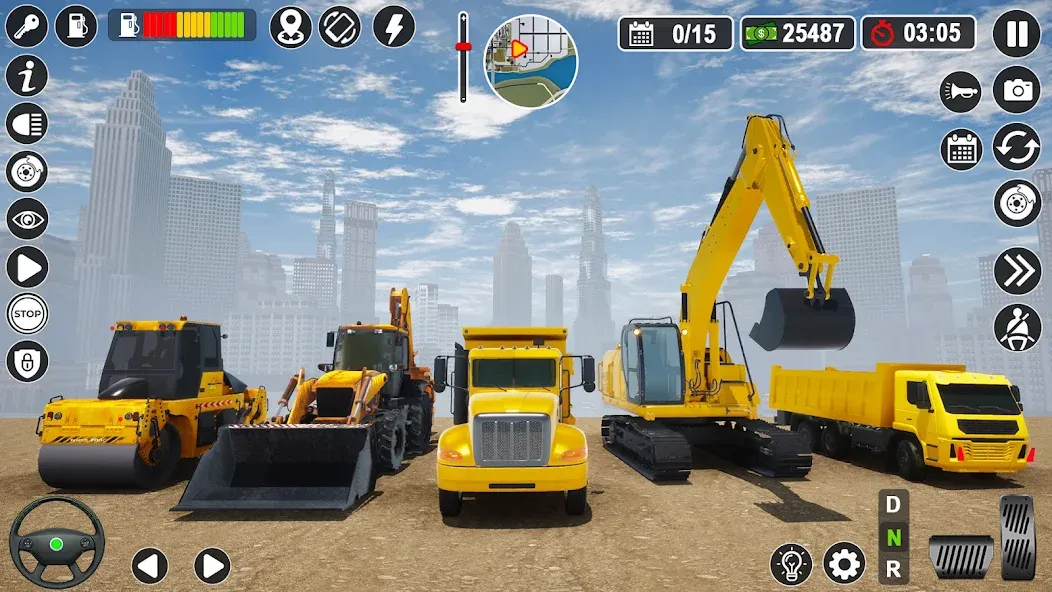 Скачать взлом Construction Games Simulator  [МОД Mega Pack] — последняя версия apk на Андроид screen 3