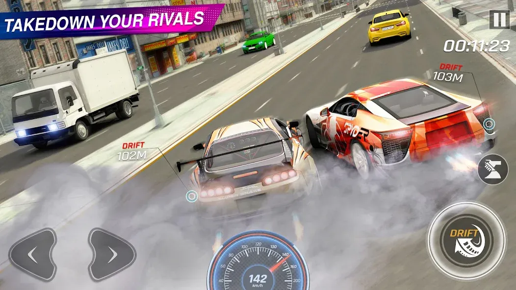 Скачать взломанную Extreme Car Driving: Car Drift  [МОД Все открыто] — полная версия apk на Андроид screen 4