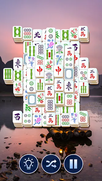 Взломанная Mahjong Club — Solitaire Game  [МОД Много денег] — стабильная версия apk на Андроид screen 2